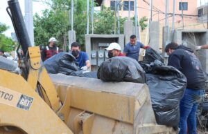 Alcalde Christian Agúndez y delegada Karina de la O encabezan una jornada masiva de limpieza en CSL