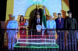 Conmemora Christian Agúndez el CCXV Aniversario del Grito de Independencia