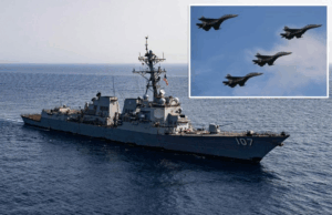 Aviones de Venezuela pasan sobre buque de EE.UU.; Washington acusa provocación