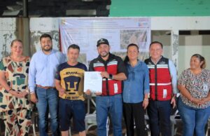 Presidente de Los Cabos da banderazo de inicio para la rehabilitación del estadio de Caduaño