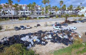 Retiran 110 toneladas de basura en la playa 8 Cascadas