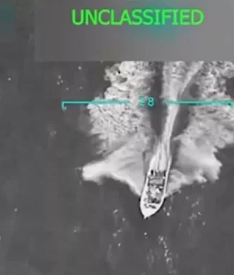 Once “narcoterroristas” murieron en ataque naval de EE. UU. en el Caribe; Trump difunde video