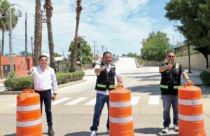 Entrega Christian Agúndez rehabilitación de accesos al puente Bicentenario en San José del Cabo con inversión de $4.2 mdp