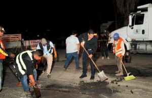 Gobierno Municipal refuerza mantenimiento vial con 12 cuadrillas especiales en vialidades principales y en la Transpeninsular