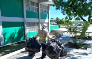 Servicios Públicos trabaja en la mejora continua de vialidades, tras las precipitaciones registradas en Cabo San Lucas