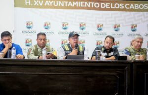 Consejo Municipal de Protección Civil indica la suspensión de clases en Los Cabos por efectos del huracán “Priscilla”