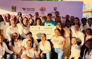 Recibe DIF Los Cabos donativo de 10 mil dólares del torneo “World Wide Technology Championship 2025”