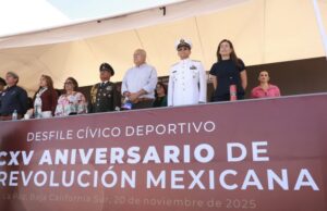 Preside Gobernador VCC ceremonia y desfile cívico-deportivo por el CXV Aniversario de la Revolución Mexicana