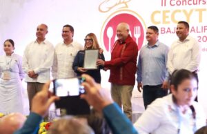 Inaugura gobernador Víctor Castro el II Concurso Nacional CECYTE Chef 2025 en La Paz