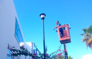 Mejoran alumbrado público con la renovación de luminarias en CSL