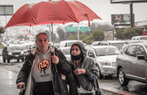 Viernes de frío, lluvias e intensas rachas de viento tras ingreso de frente 15