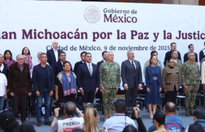 Sheinbaum presenta el Plan Michoacán por la Paz y la Justicia, contará con 12 ejes y tendrá una inversión de más de 57 mmdp