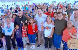 Habitantes de la colonia Leonardo Gastélum reciben pavimentación integral con concreto hidráulico