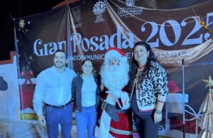 Realizan Gran Posada 2025 en la delegación de Miraflores