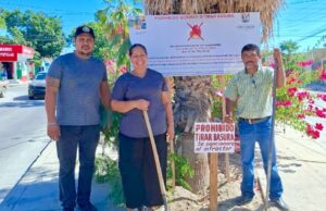 Colocan letreros en colonias de Cabo San Lucas para erradicar tiraderos clandestinos