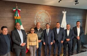 Sostiene Gobernador Castro Cosío reunión de coordinación con Omar García Harfuch para fortalecer la seguridad en BCS