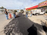 El programa permanente Caza Baches atiende diversos puntos de la colonia Santa Rosa en San José del Cabo