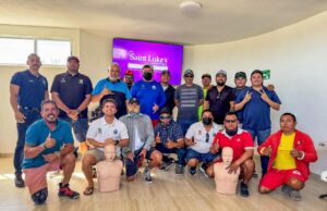 Guardavidas de ZOFEMAT Los Cabos reciben capacitación en primeros auxilios
