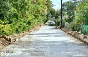Avanza pavimentación de calles Unión y 5 de Mayo en la delegación de Miraflores