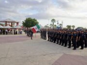 Realizan primeros Honores a la Bandera de 2026 en Cabo San Lucas