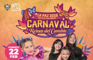 Saritah Bebé se presentará en el Carnavalito La Paz 2026
