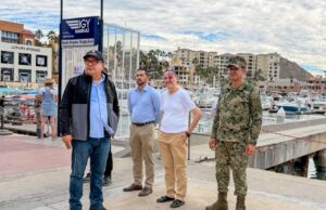 Encabezan autoridades municipales operativo de supervisión en la Marina de Cabo San Lucas