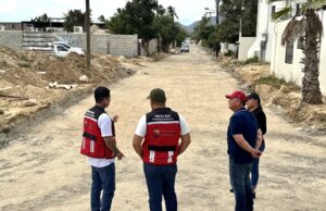 Avanza pavimentación de la calle 5 de Mayo en Santa Rosa Fundador en San José del Cabo