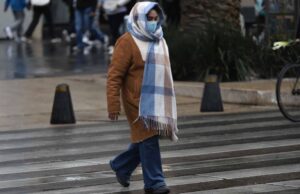 Este miércoles el frente frío 28 mantendrá las bajas temperaturas y lluvias fuertes en el país