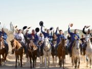 Cientos de jinetes se dan cita en la tradicional cabalgata de La Candelaria