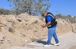 Se registra un progreso del 85% en la pavimentación con concreto hidráulico en Camino Viejo a San José