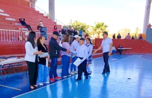 Realizan Concurso Municipal de Escoltas en Cabo San Lucas en el marco del Mes de la Bandera