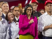 Delcy Rodríguez llama «socio y amigo» a Trump y le pide cesar el bloqueo contra Venezuela