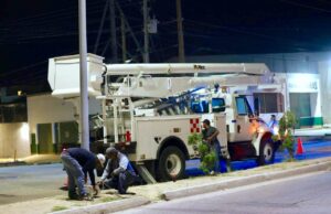 Mejoras urbanas en Cabo San Lucas con alumbrado público a través del programa Transformación Vial que impulsa la Oficialía Mayor