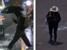 Frente frío mantendrá este jueves lluvias y posible nieve en el noroeste