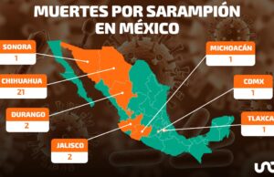 México acumula 29 muertes por sarampión; al menos siete estados reportan defunciones