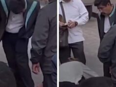 Polémica por video donde limpian los zapatos a Hugo Aguilar, presidente de la SCJN