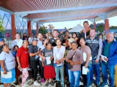 Christian Agúndez escucha y atiende necesidades de familias de la colonia Leonardo Gastelum