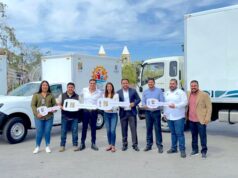 Entrega alcalde Christian Agúndez nuevas unidades para áreas operativas del Ayuntamiento de Los Cabos