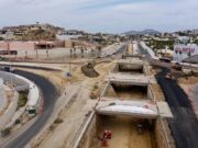 Alcanza 80% de avance paso a desnivel en la Glorieta de las Mujeres Libres en Los Cabos