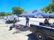 Atiende “Caza Baches” afectaciones en bulevar del fraccionamiento Costa Dorada, en San José del Cabo