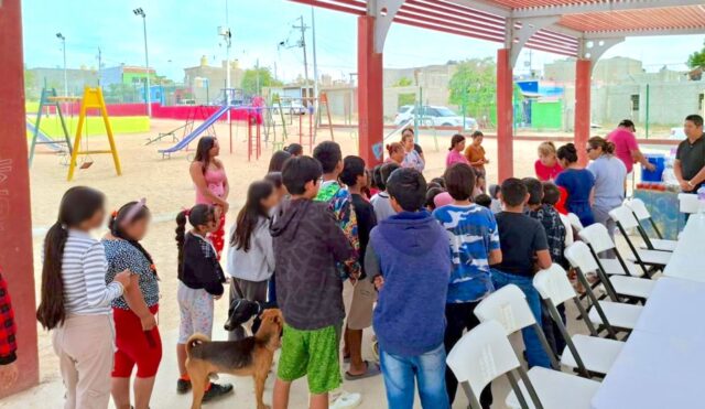 ENTREGA DESAYUNOS COLONIA GASTELUM CSL 2