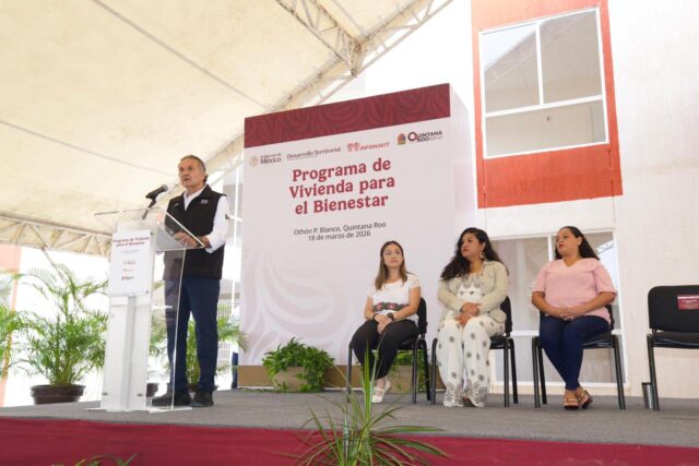 Entrega de viviendas para el bienestar en Quintana Roo 3