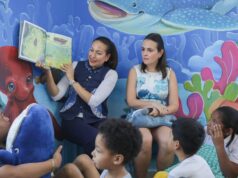 Milena Quiroga inaugura la sexta biblioteca infantil “Abrapalabra” en La Paz