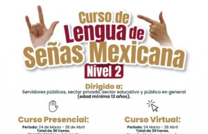 Abre IMDIS Los Cabos convocatoria para cursos gratuitos de Lengua de Señas Mexicana