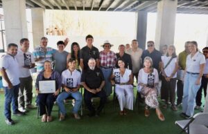 Inauguran el Centro Comunitario “Contigo” y formalizan predio en beneficio de la comunidad de la colonia Caribe Bajo