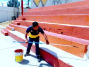 Rehabilita Ayuntamiento de Los Cabos cancha deportiva en colonia Benito Juárez