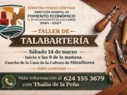 Anuncian taller gratuito de talabartería en Miraflores; será el 14 de marzo