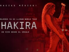 Shakira ofrecerá transmisión en vivo de su concierto en el Zócalo de la CDMX