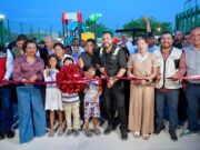 Alcalde Christian Agúndez entrega la construcción del parque público Centro Integrador de Desarrollo en la colonia El Caribe