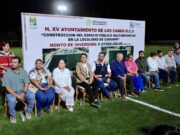 Inaugura Christian Agúndez Multideportivo “La Bombonera” en Caduaño